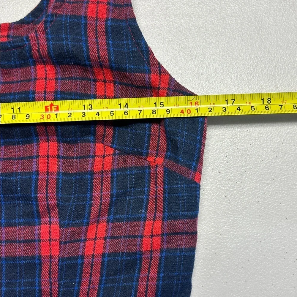 Cider Flannel Mini Dress